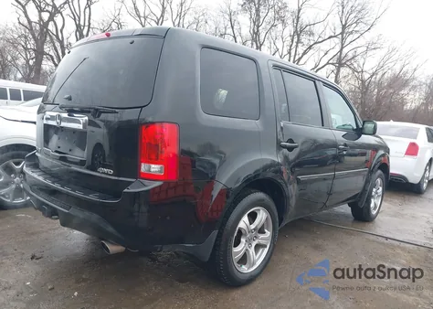 2013 Honda Pilot Ex-L z USA, uszkodzony, nr VIN 5FNYF4H54DB023121